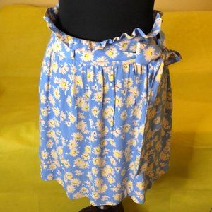 Who What Wear Floral Mini Skirt - L